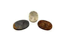 Load image into Gallery viewer, Worry Stones with Deerskin Leather Travel Pouch
