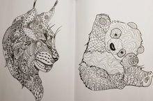 Load image into Gallery viewer, Animal Themed Adult Coloring Books for Stress Relief - MirthSlinger