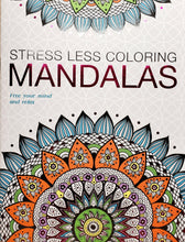 Load image into Gallery viewer, Mandala Pattern Adult Coloring Books for Stress Relief - MirthSlinger