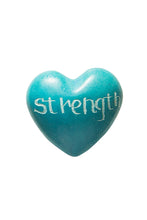 Load image into Gallery viewer, Kisii Stone Heart of Strength Paperweight - MirthSlinger