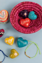 Load image into Gallery viewer, Kisii Stone Heart of Strength Paperweight - MirthSlinger