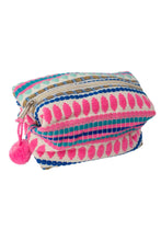 Load image into Gallery viewer, Happy Travels Pompom Pouch - MirthSlinger