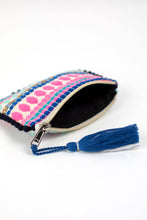 Load image into Gallery viewer, Happy Travels Pompom Purse - MirthSlinger