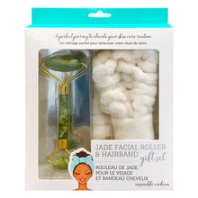 Load image into Gallery viewer, Jade Hairband Massage Roller Set - MirthSlinger