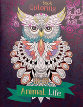 Load image into Gallery viewer, Animal Themed Adult Coloring Books for Stress Relief - MirthSlinger