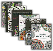 Load image into Gallery viewer, MANDALAS Adult Coloring Books - MirthSlinger
