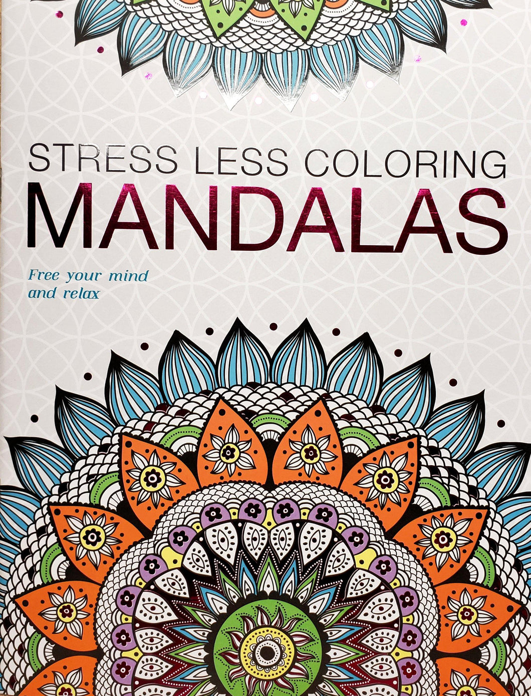 Mandala Pattern Adult Coloring Books for Stress Relief - MirthSlinger