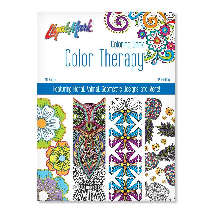 Color Therapy® 1st Edition Adult Coloring Book - MirthSlinger