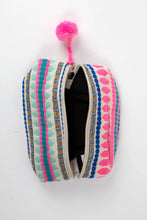 Load image into Gallery viewer, Happy Travels Pompom Pouch - MirthSlinger
