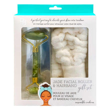 Load image into Gallery viewer, Jade Hairband Massage Roller Set - MirthSlinger
