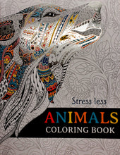 Load image into Gallery viewer, Animal Themed Adult Coloring Books for Stress Relief - MirthSlinger
